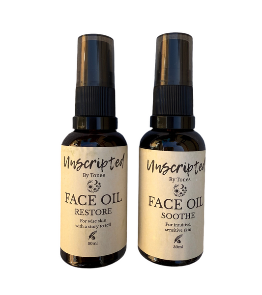 2 x 30ml Face Oils - $70