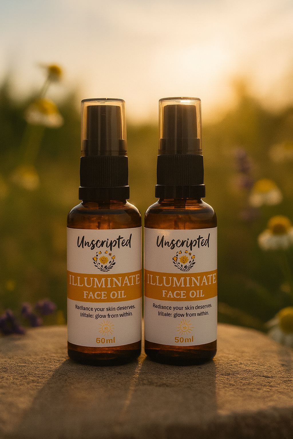 2 × 50ml Face Oils — Bundle