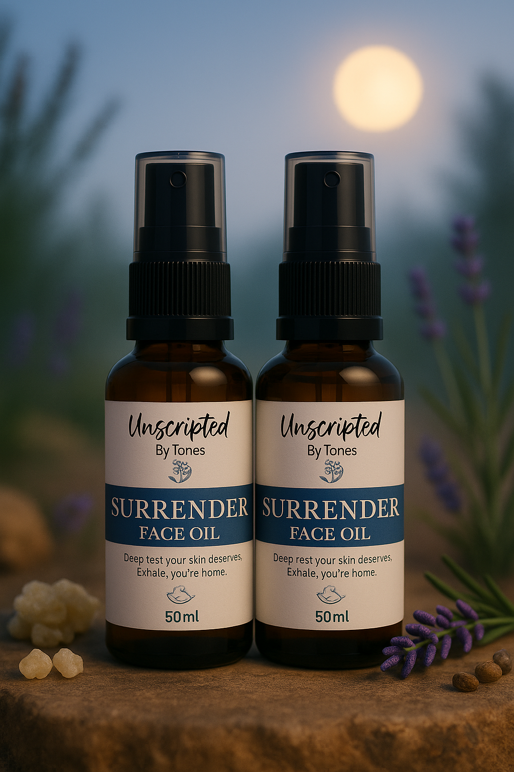 2 × 50ml Face Oils — Bundle